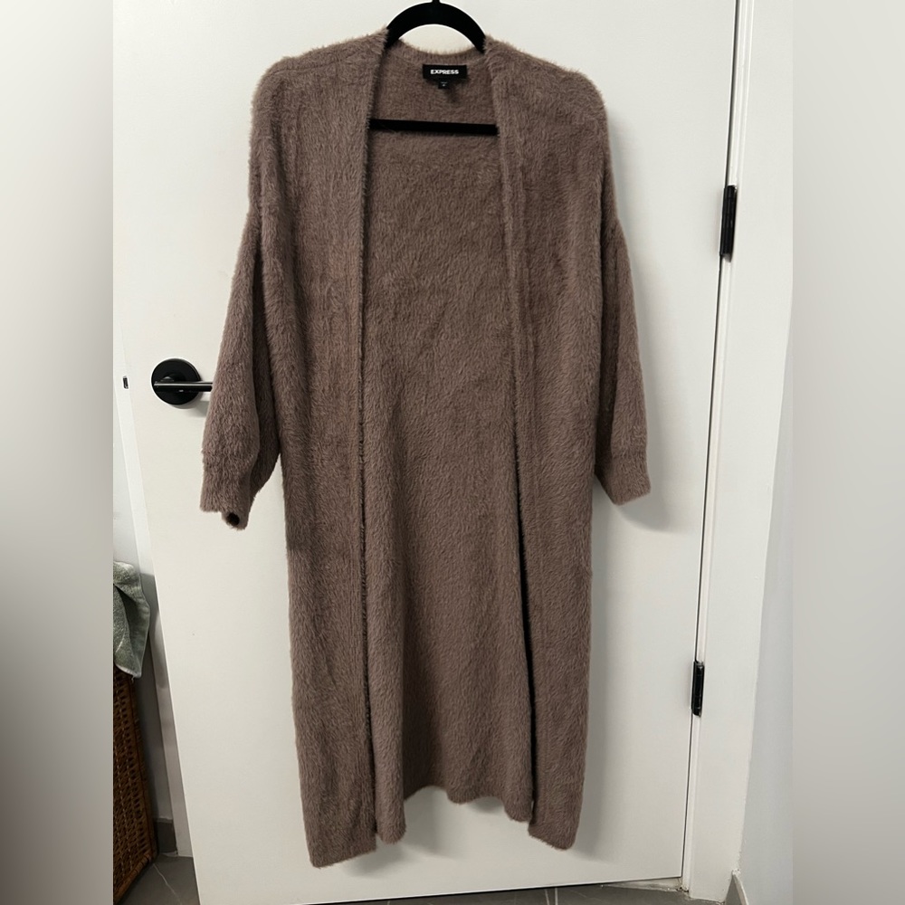 Fuzzy Express Cardigan